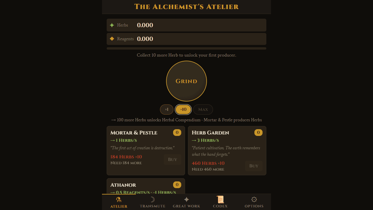 Alchemist's Atelier screenshot 1