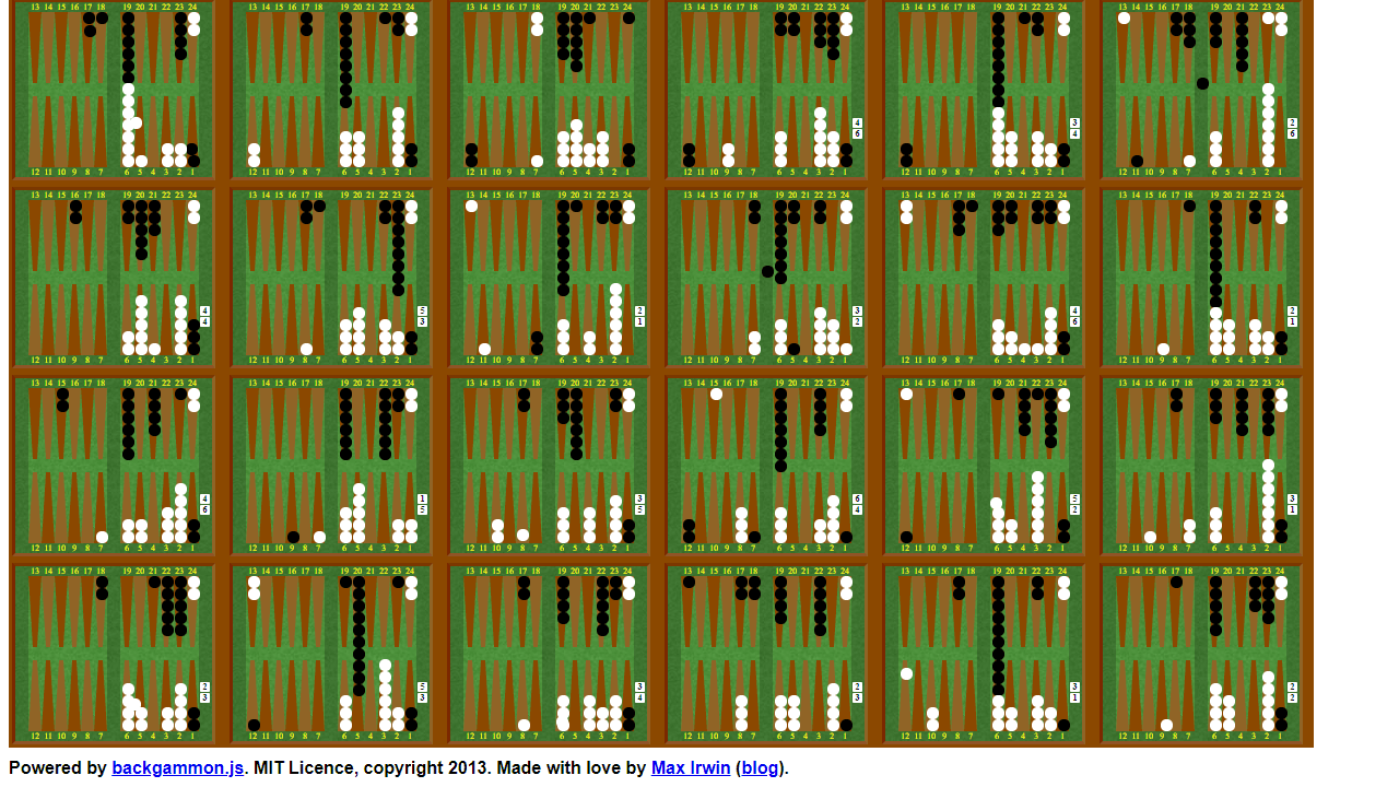 Backgammon screenshot 2