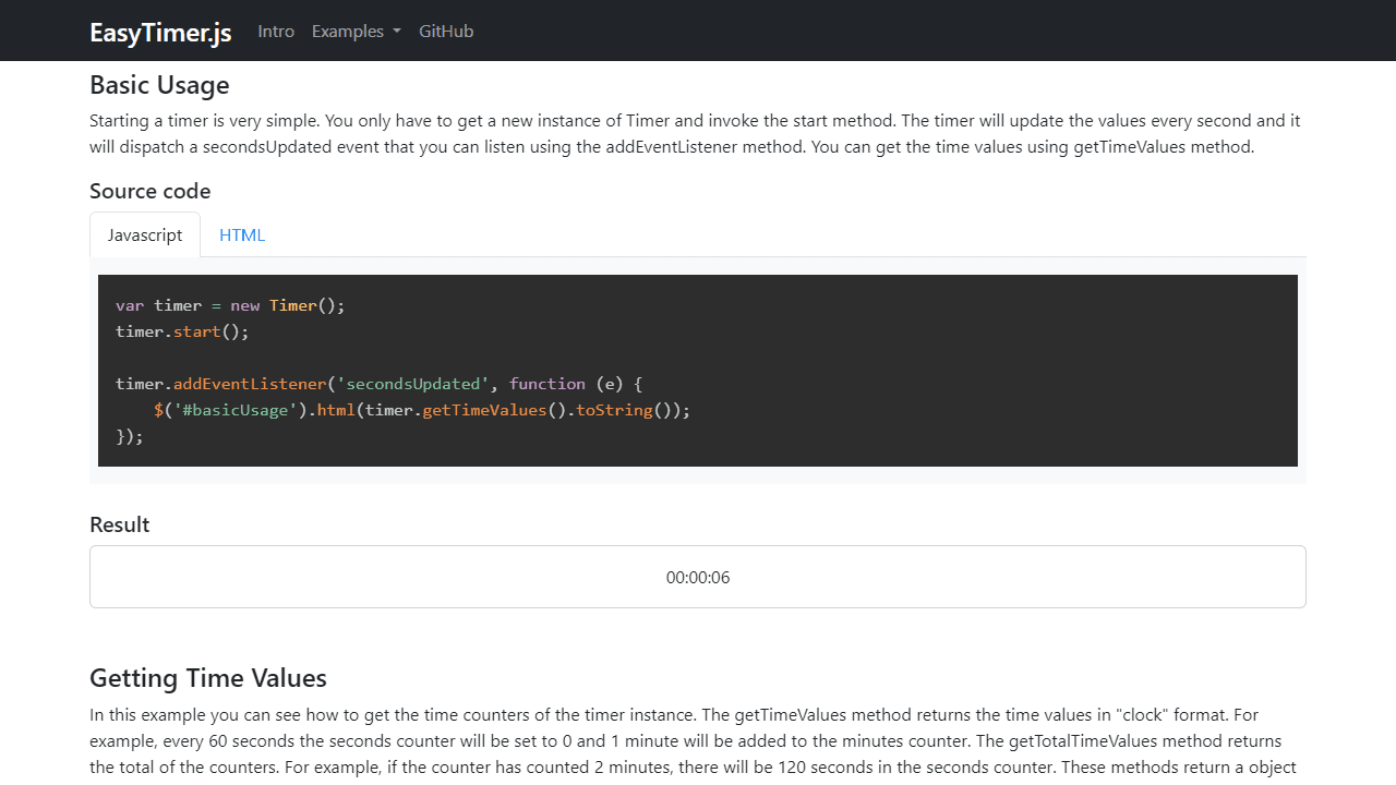EasyTimer screenshot 2