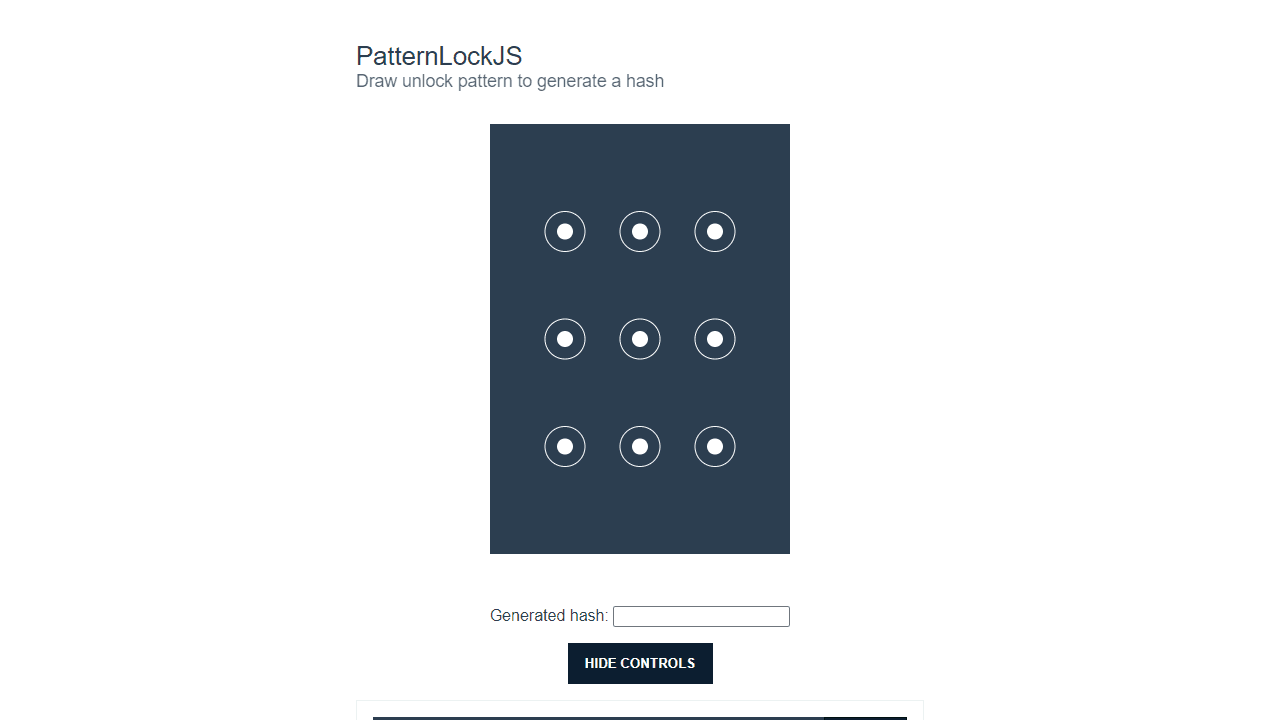 Pattern Lock screenshot 1