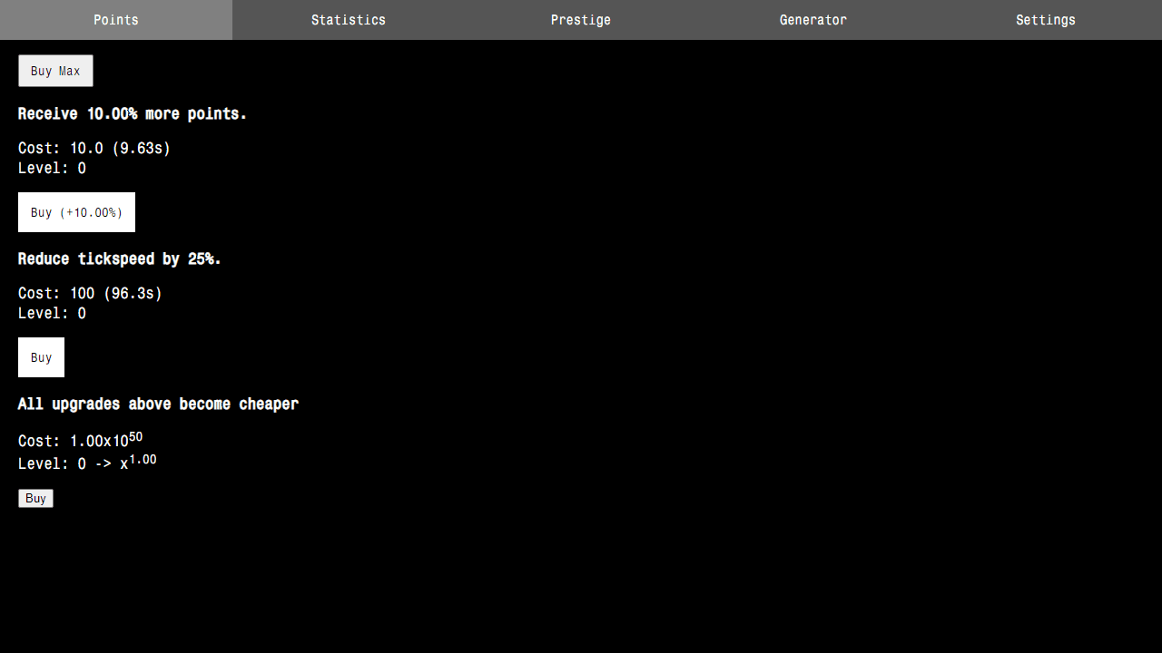 Point Generation screenshot 1