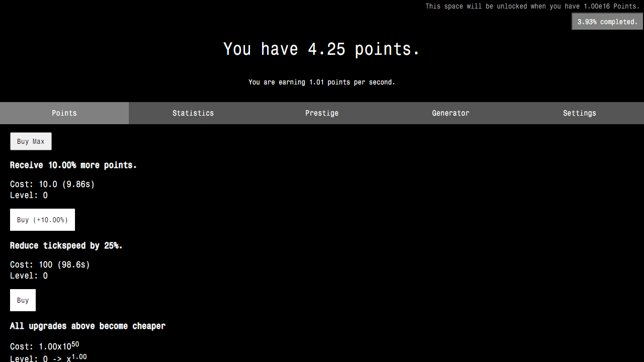 Point Generation screenshot 2