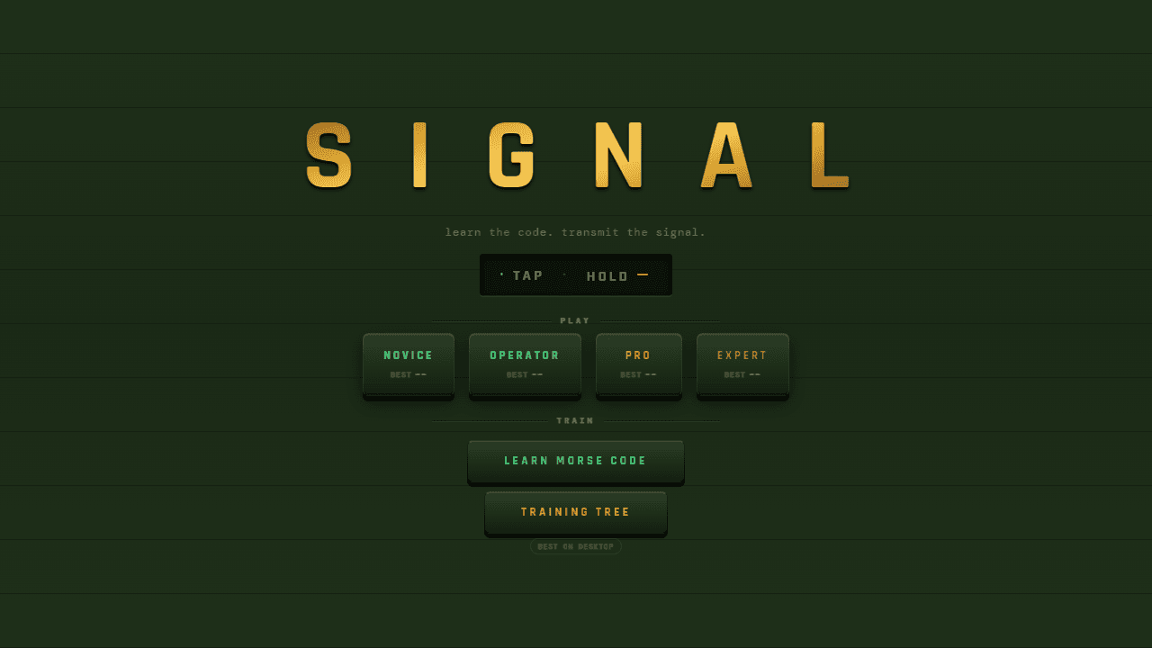 Signal screenshot