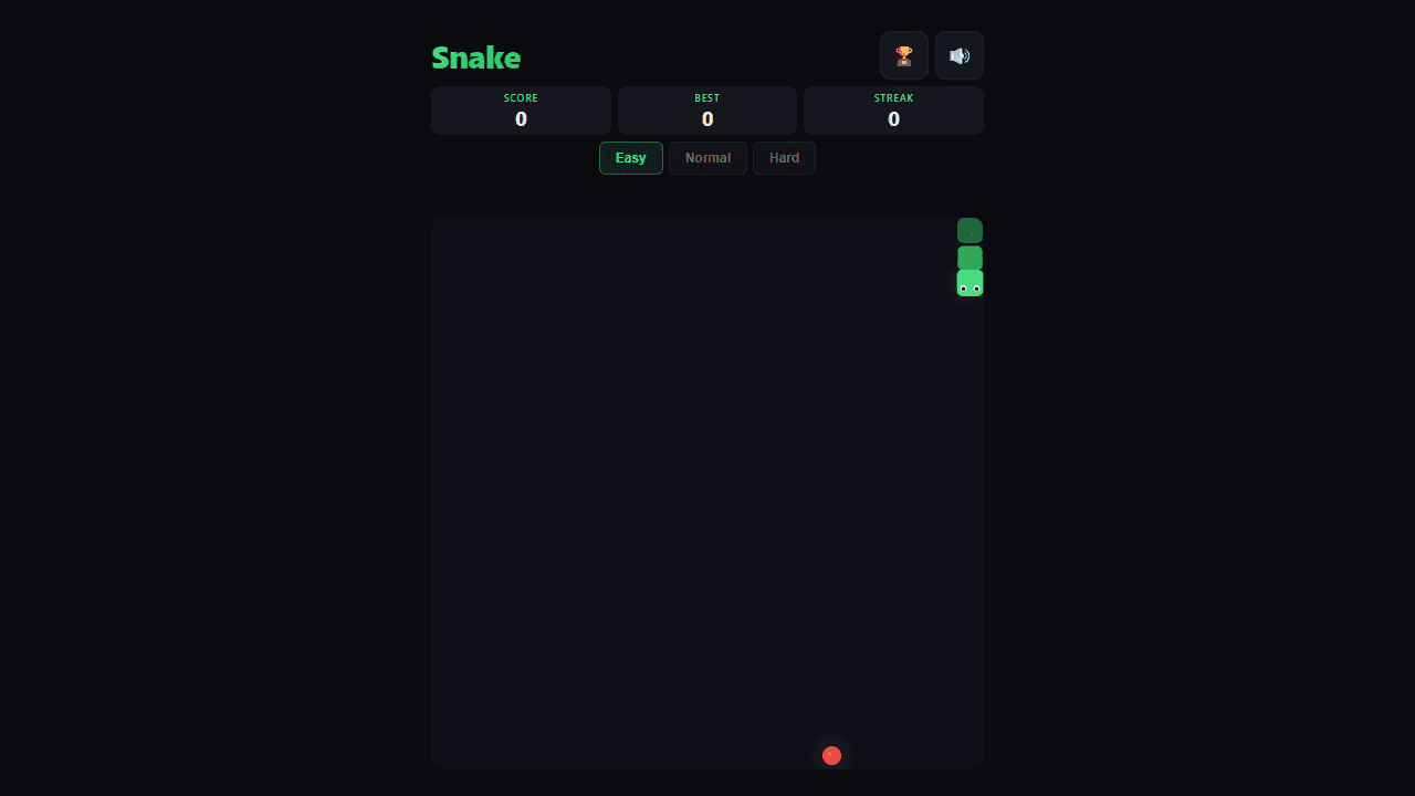 Snake screenshot 1