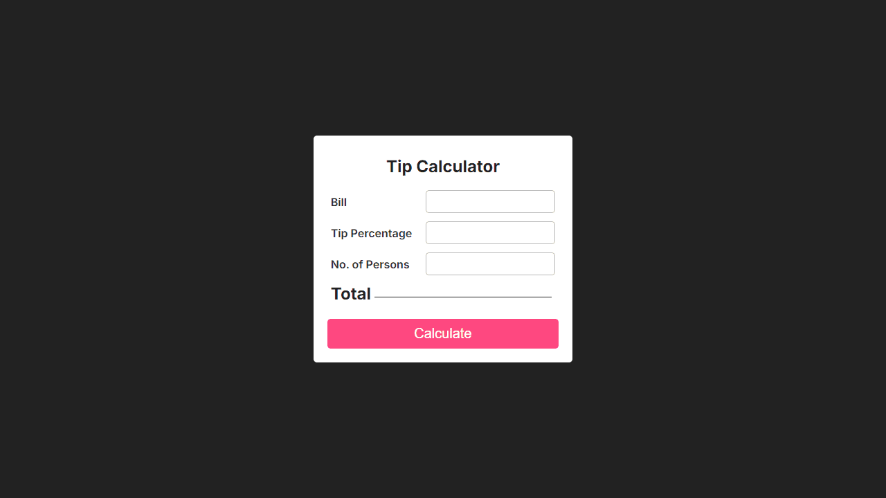 Tip Calculator screenshot 1