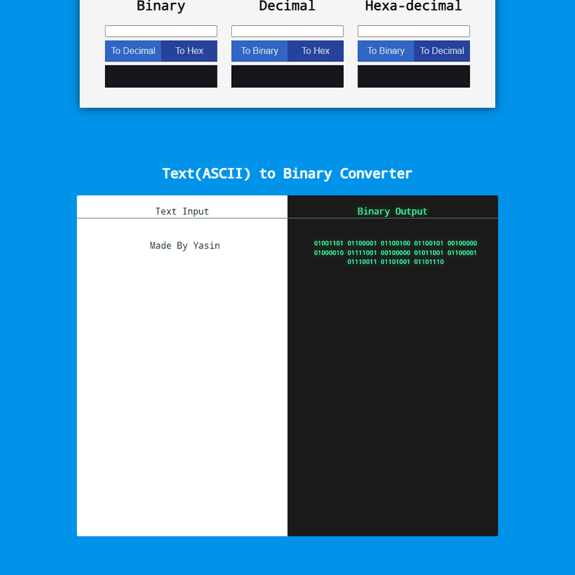 Binary Converter