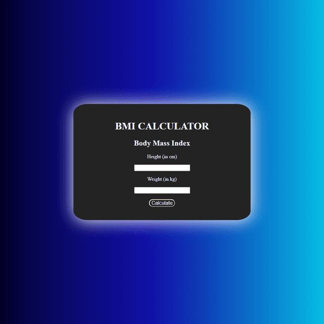 BMI Calculator