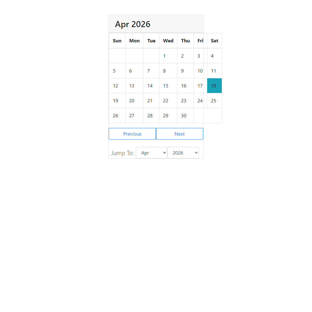 Calendar