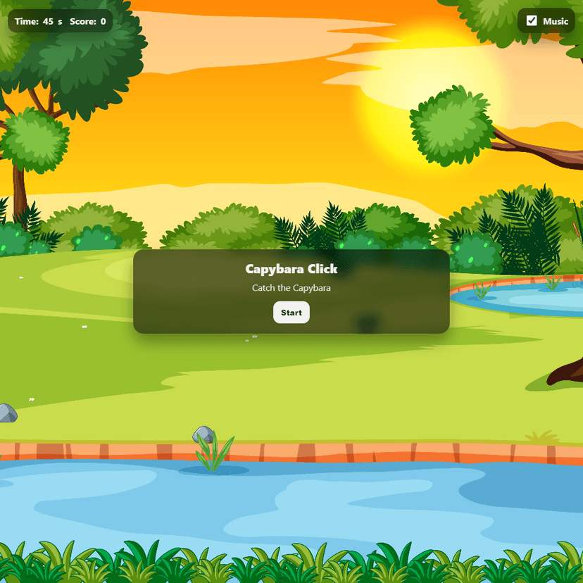 Capybara Catch
