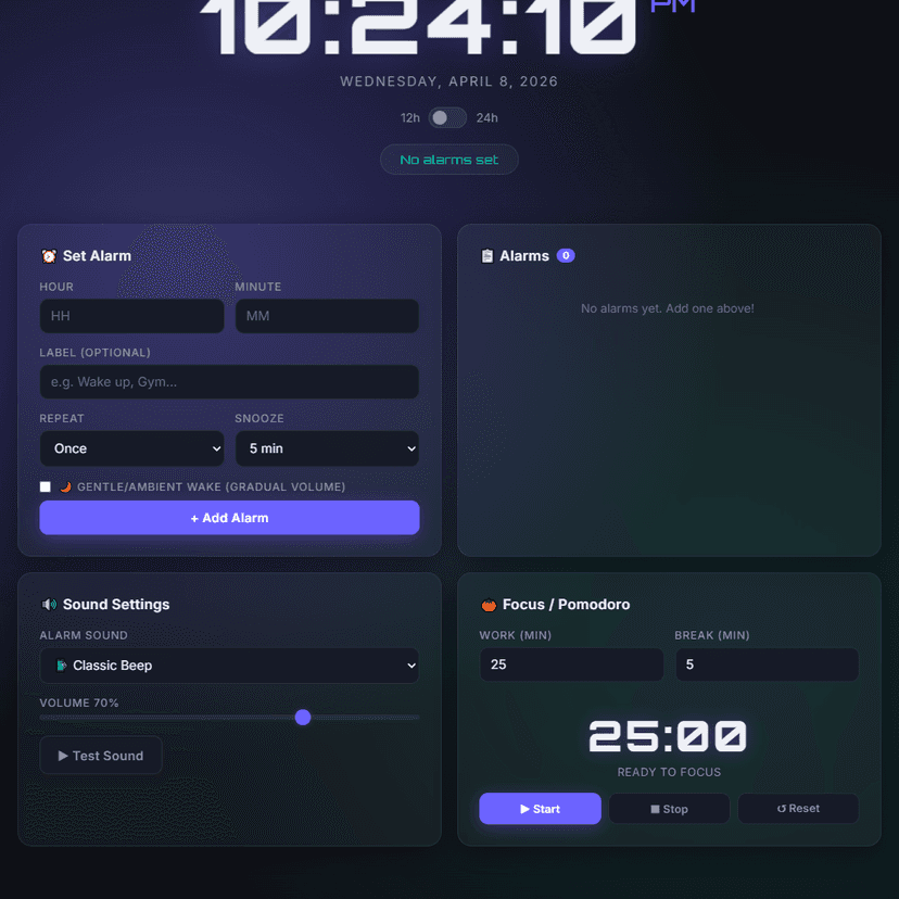 ChronoAlarm Clock