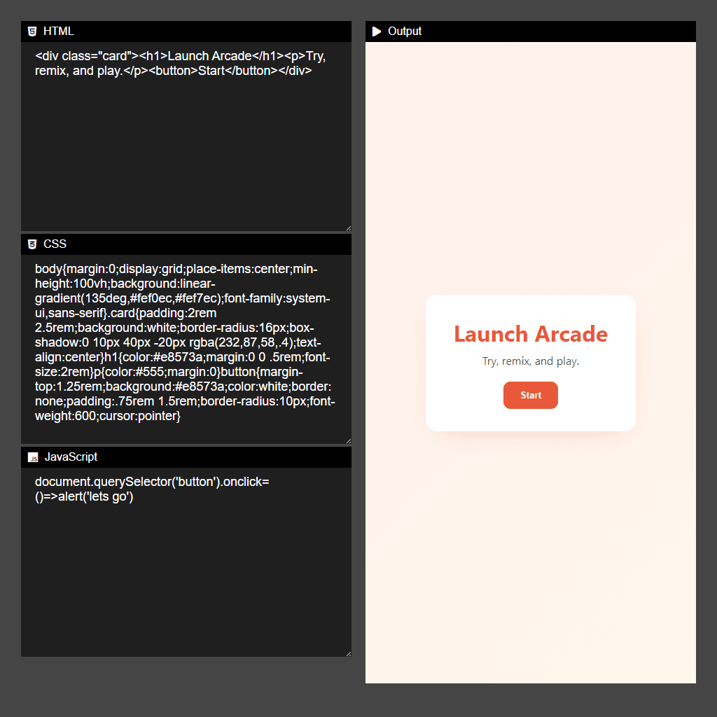Code Playground