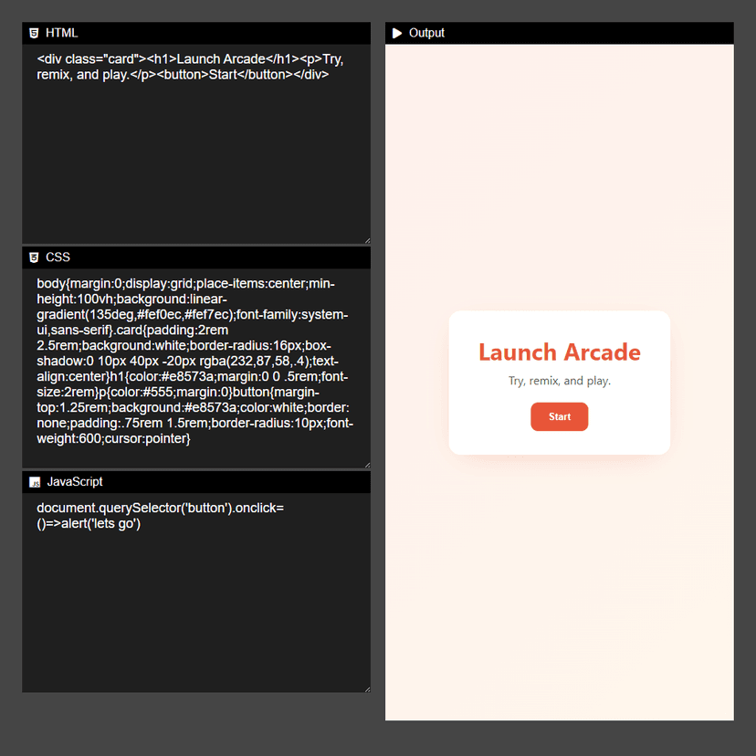 Code Playground