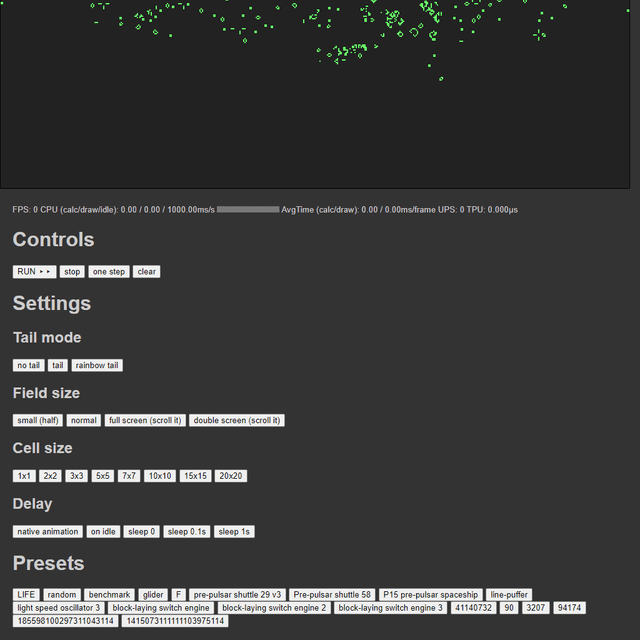 Conway's Game of Life