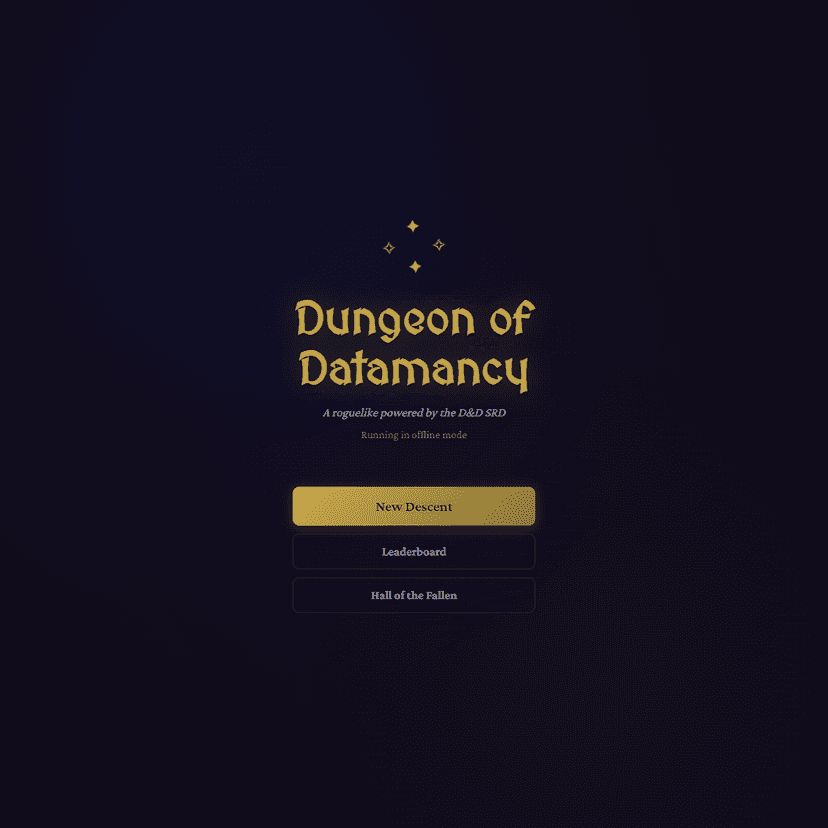 Dungeon of Datamancy