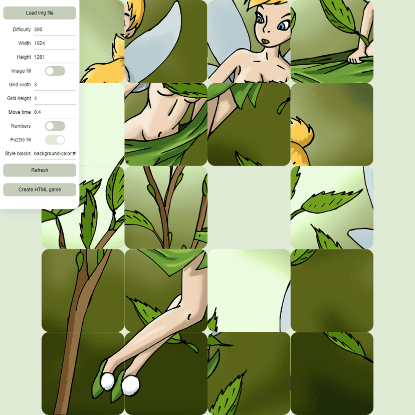 Fifteen Puzzle Maker