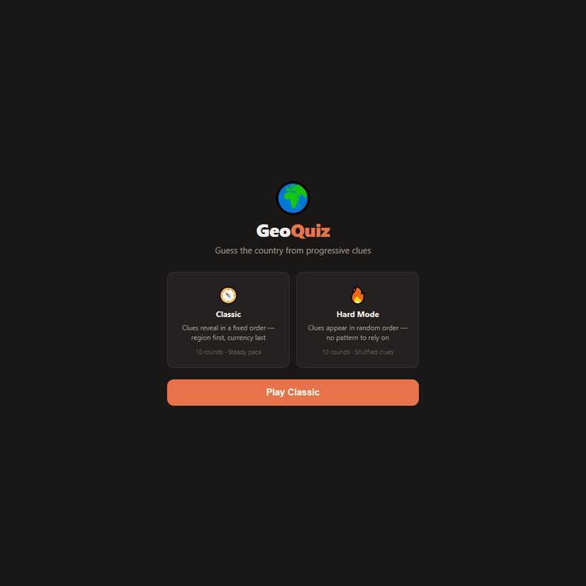 GeoQuiz