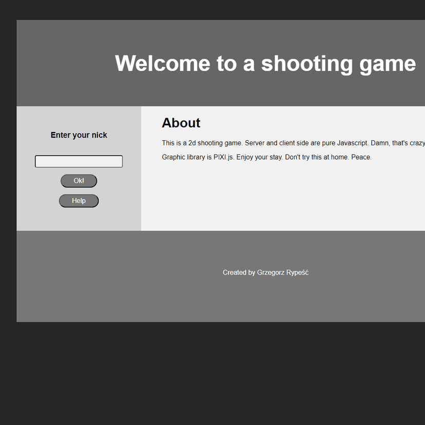 Browser Shooter