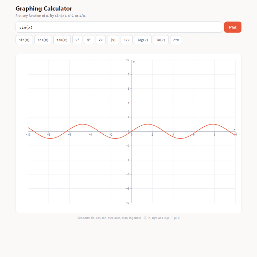 Graphing Calculator