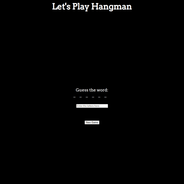HangmanJS