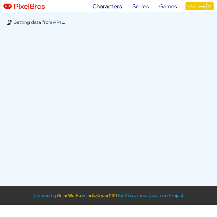 Retro Character Gallery