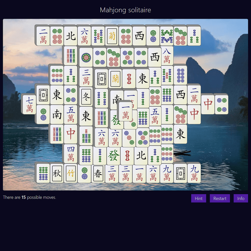 Mahjong Solitaire