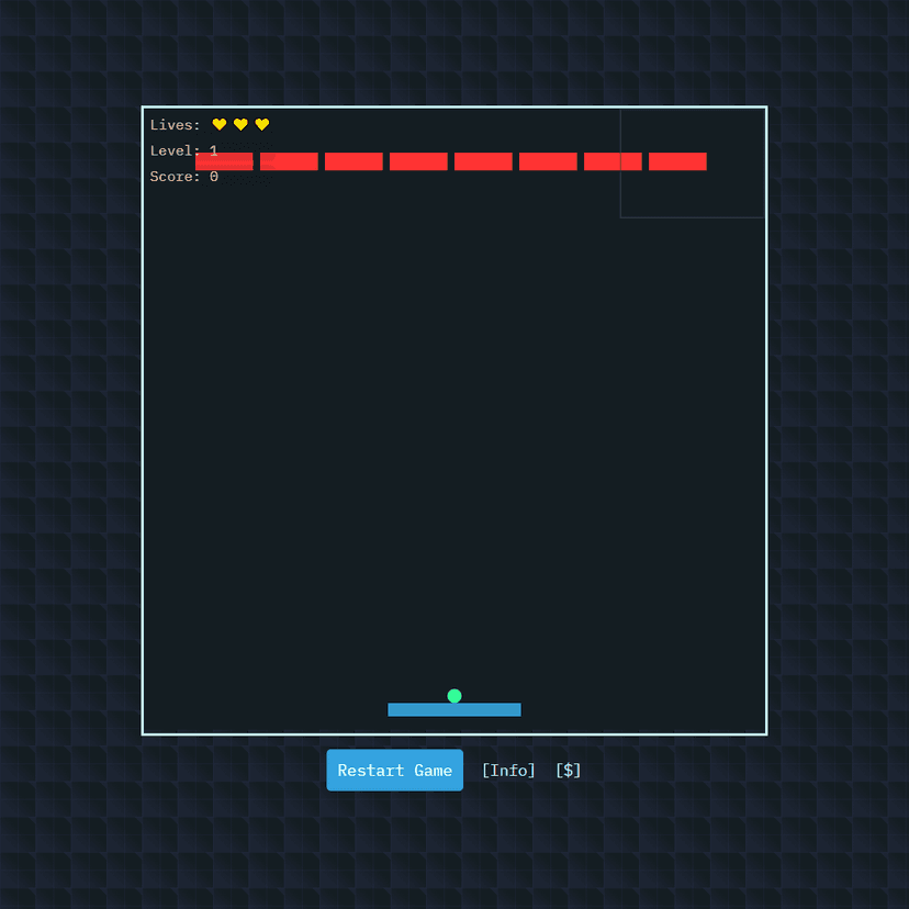 Hand-Tracked Block Breaker