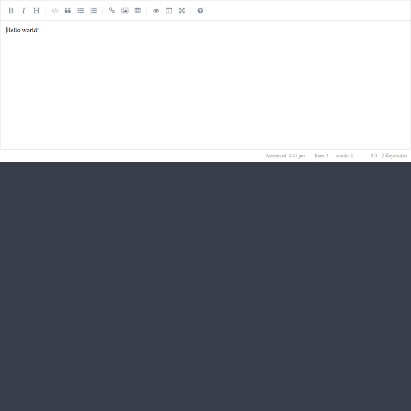 Online Markdown Editor