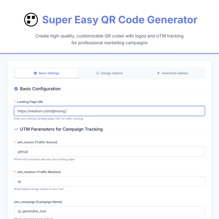 QR Code Generator