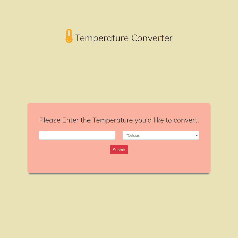 Temperature Converter