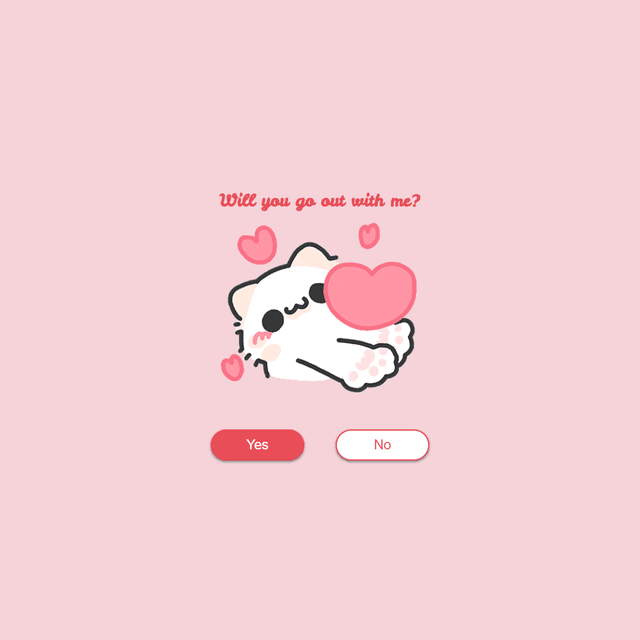 Will You Go Out With Me?