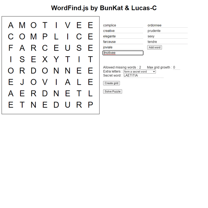 Word Search