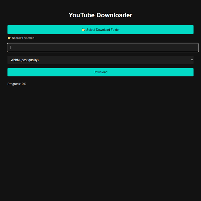 YouTube Audio Downloader