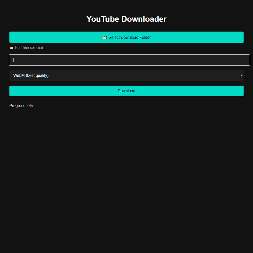 YouTube Audio Downloader