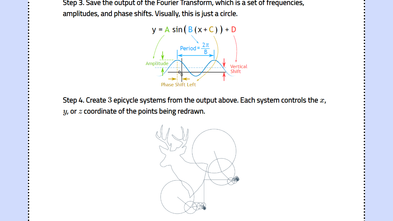 3D Epicycles screenshot 3