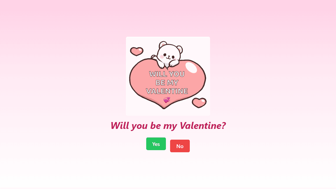 Valentine Ask screenshot 1