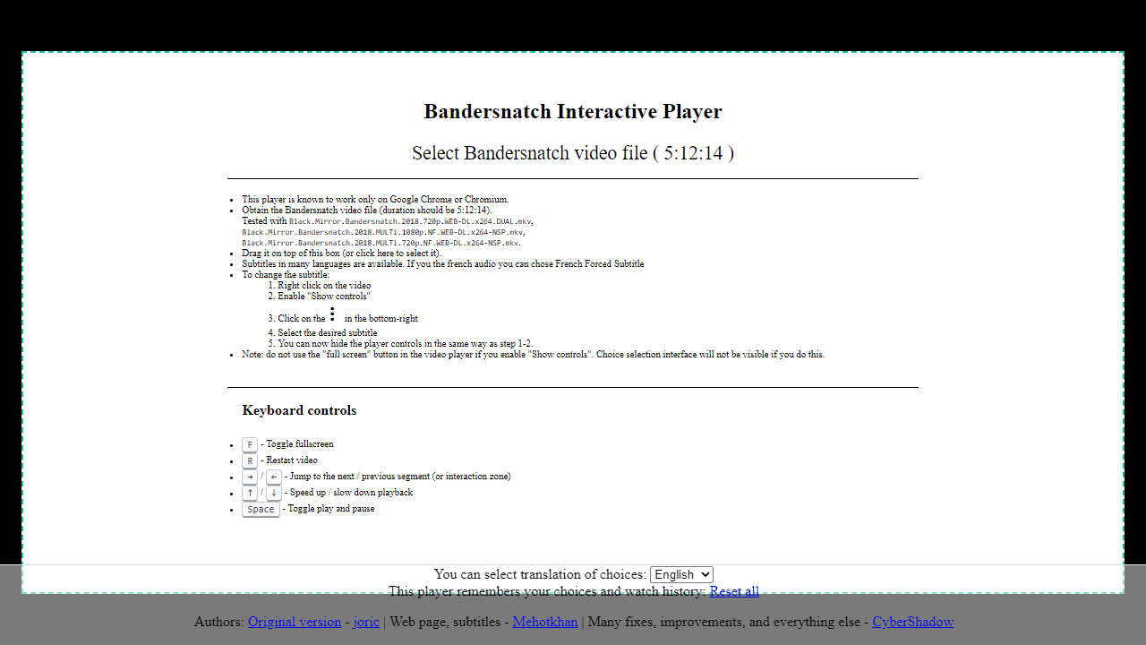 Interactive Video Player screenshot 1