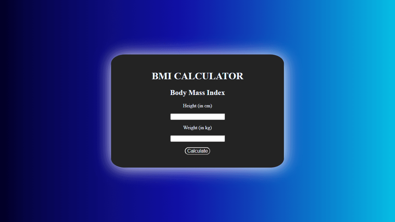 BMI Calculator screenshot 1