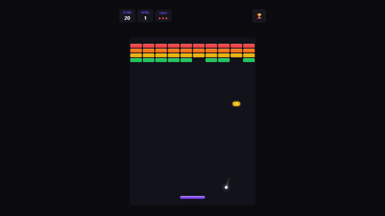 Breakout screenshot 2