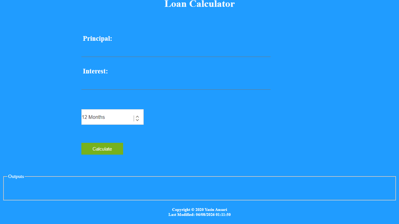 EMI Calculator screenshot 1