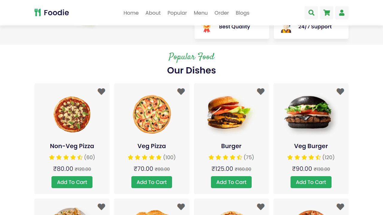 Foodie screenshot 2