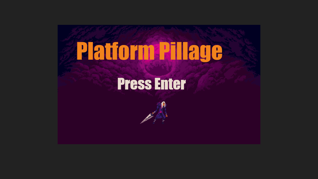 HTML5 Platformer screenshot 1