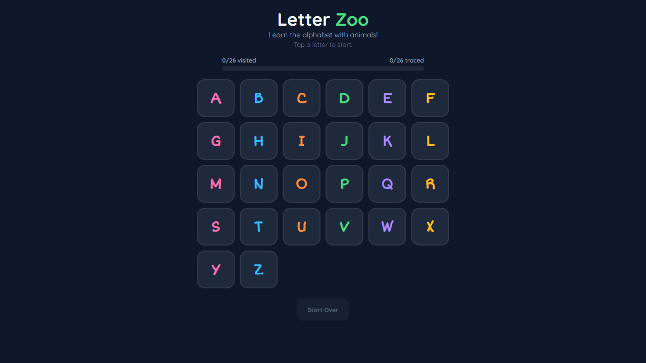 Letter Zoo screenshot 1