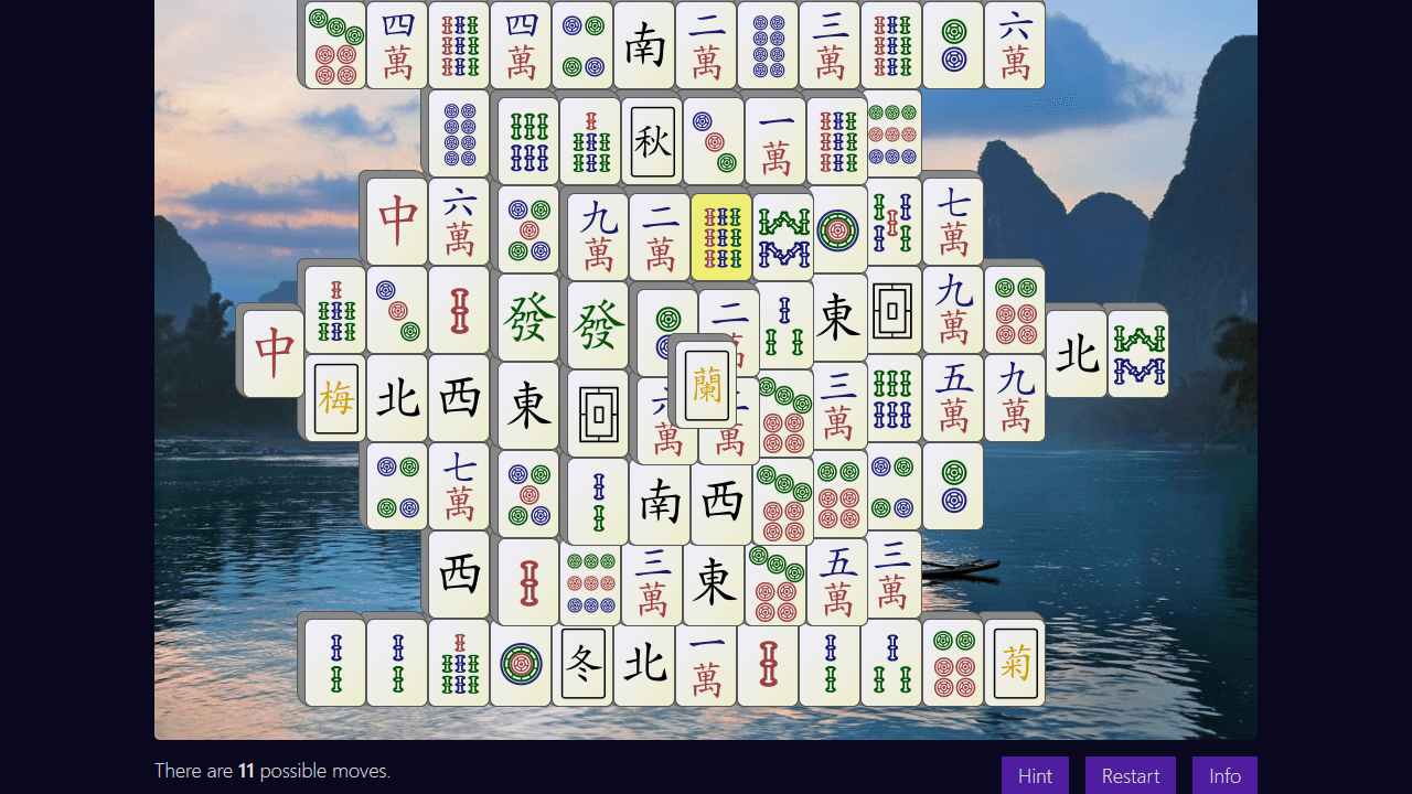 Mahjong Solitaire screenshot 2