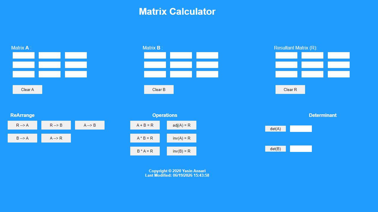 Matrix Calculator screenshot 2
