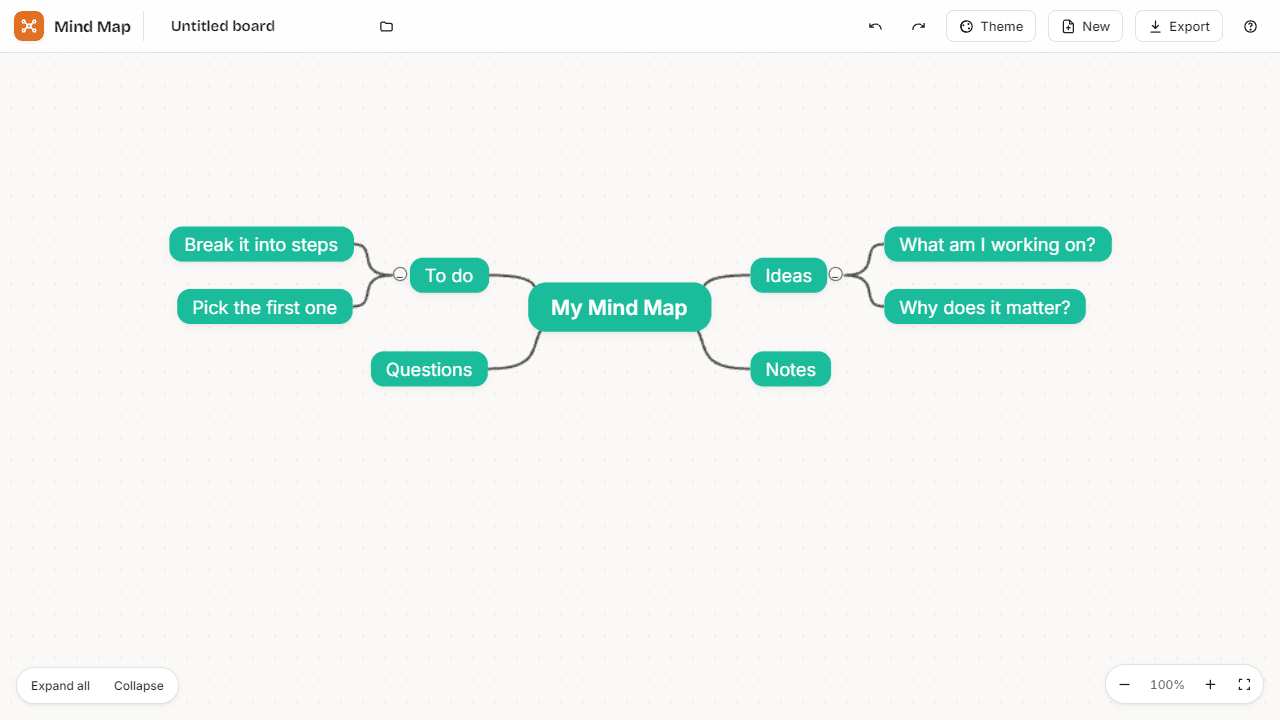 Mind Map screenshot 1