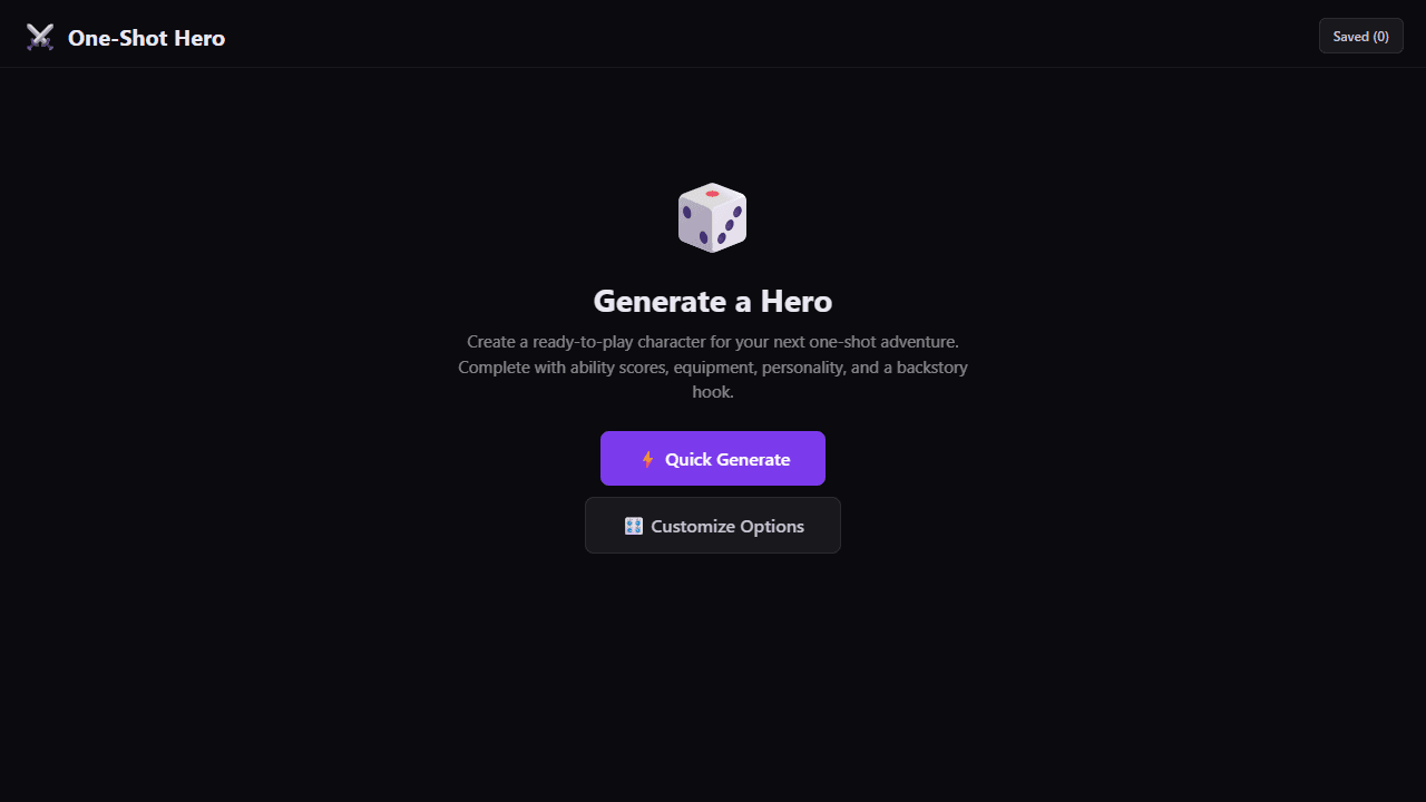 One-Shot Hero screenshot 1