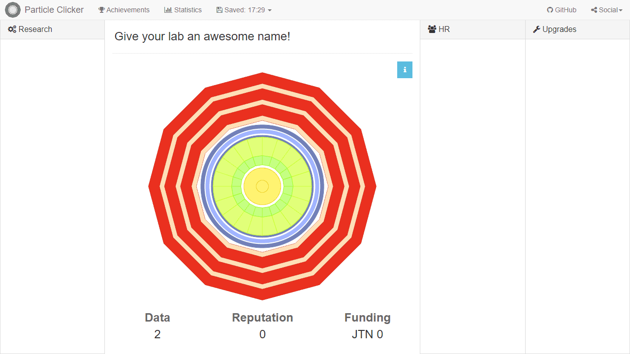 Particle Clicker screenshot 1