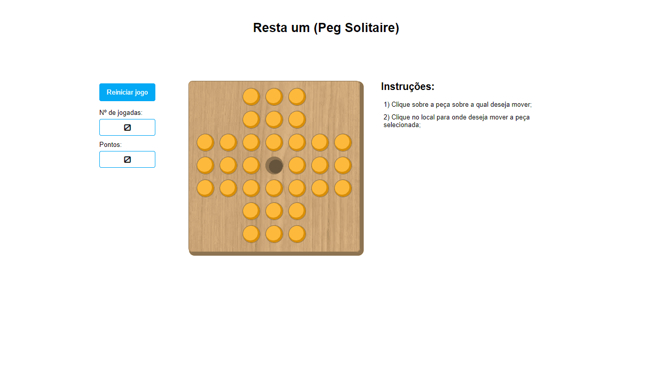 Peg Solitaire screenshot 1