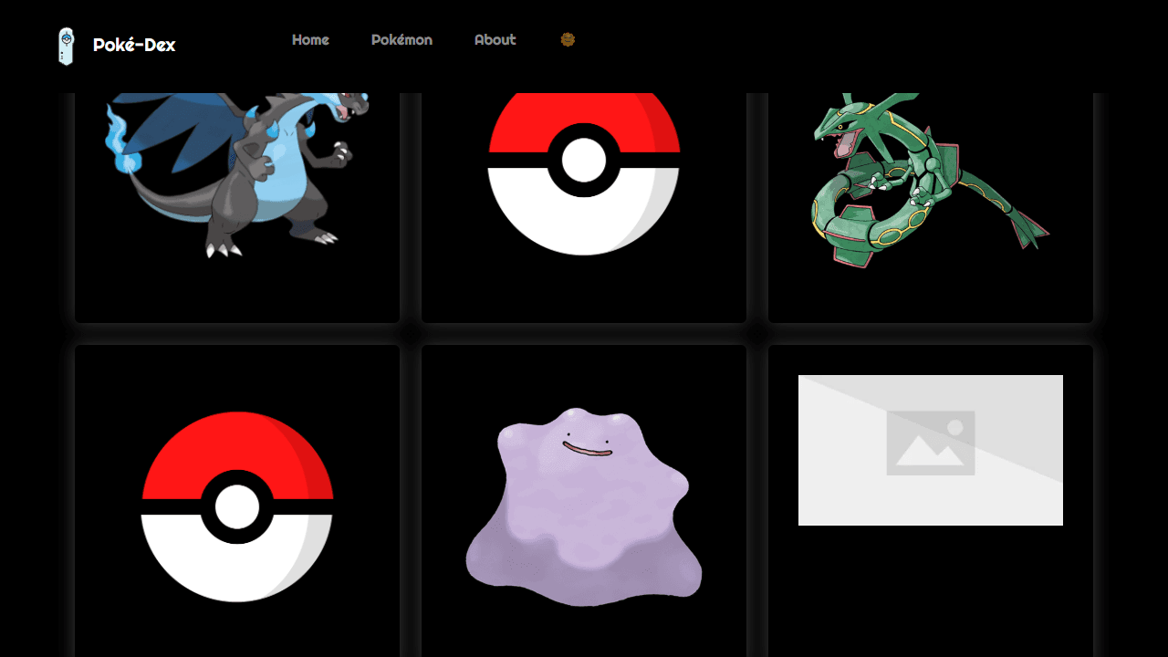 PokeDex screenshot 1