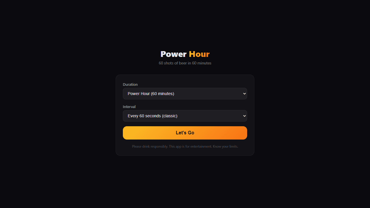 Power Hour screenshot 1